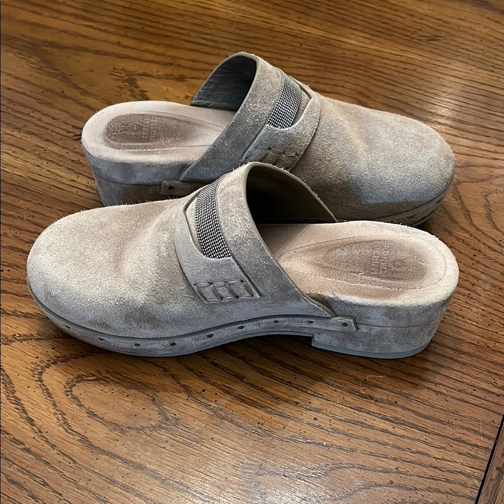 BRUNELLO CUCINELLI
Monili Suede Clogs, size 37‎ - Picture 6 of 15
